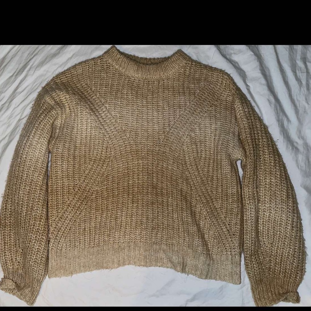 Tan sweater